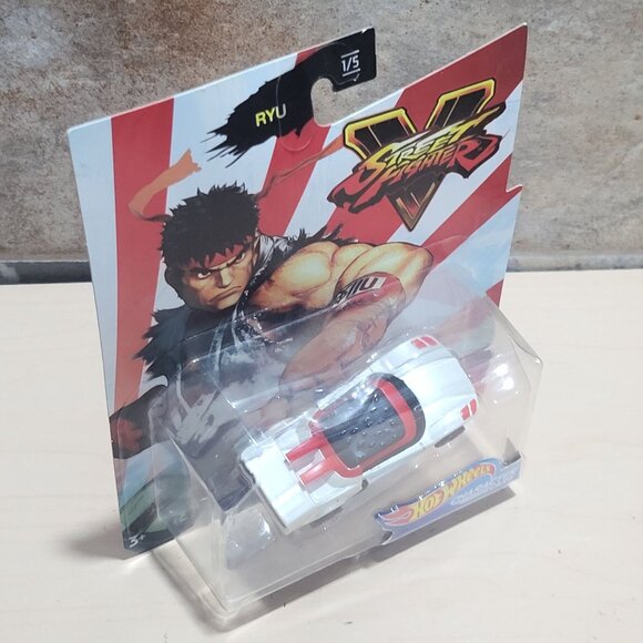 Hot Wheels Character Car Ryu Street Fighter V Series 2019 - Picture 5 of 9